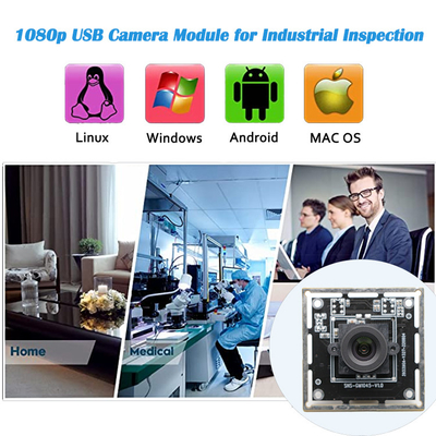 공업 검사를 위한 제로 왜곡 USB 카메라 모듈 1080p AR0234