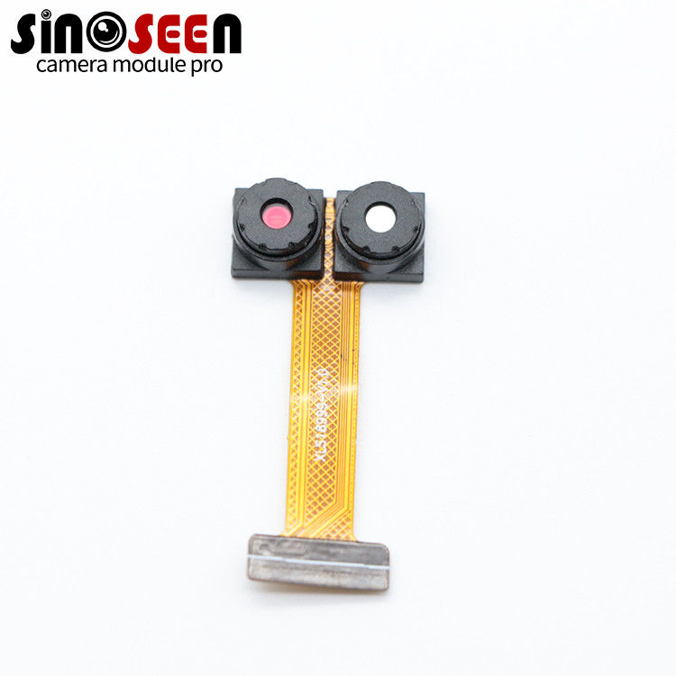 참석 기계를 위한 듀얼 렌즈 MIPI 얼굴 인식 카메라 모듈 1MP 0.3MP